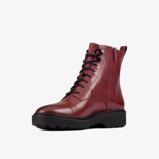 Witcombe Hi 2 Burgundy Leather Boots - Image 4