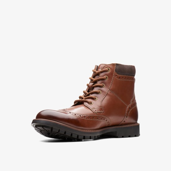 Curington Rise Tan Leather Boots - Image 4