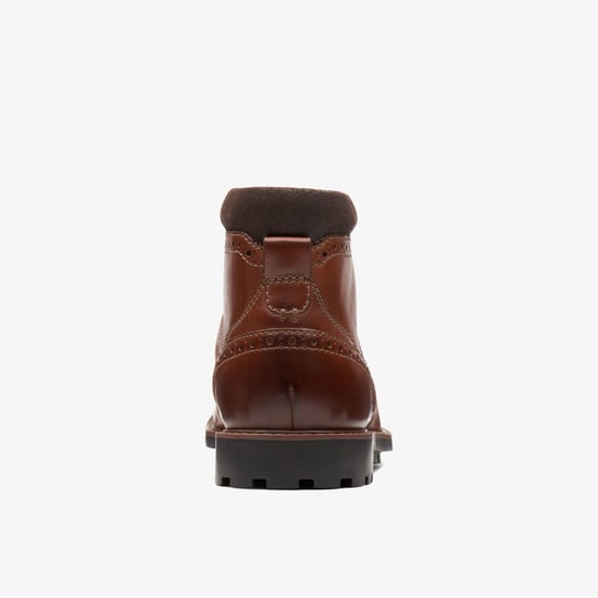 Curington Rise Tan Leather Boots - Image 5