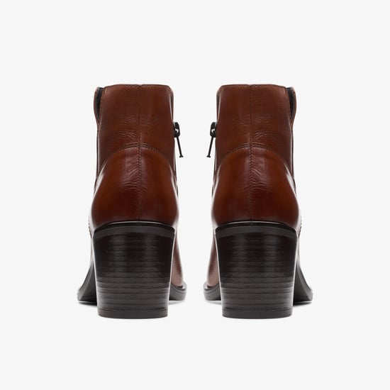 Valvestino Lo Dark Tan Lea Boots - Image 6