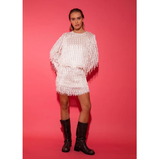 Studio Amaya Allison rok franjes off white - Image 1