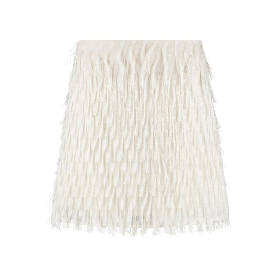 Studio Amaya Allison rok franjes off white - Image 3