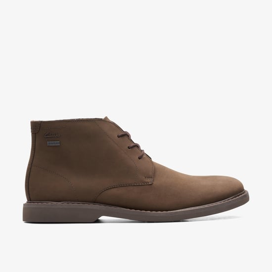 Atticus LT Hi GORE-TEX Dark Brown Nubuck Boots - Image 1