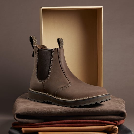Solsbury Easy Dark Brown Lea Boots - Image 3