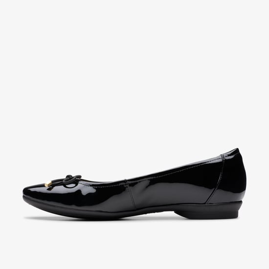 Candra Light Black Patent Shoes - Image 2