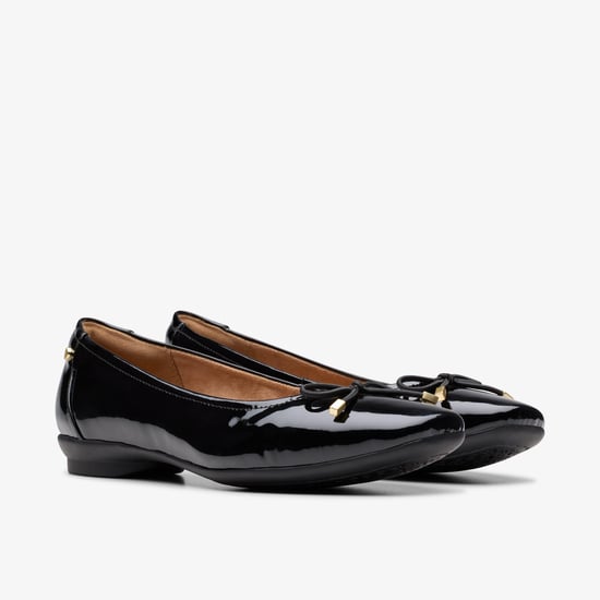 Candra Light Black Patent Shoes - Image 4