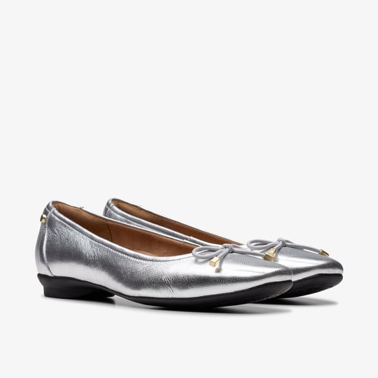 Candra Ljus Silvrig Metallic Skor - Image 4