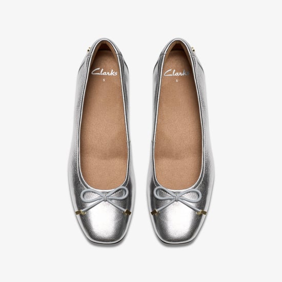 Candra Ljus Silvrig Metallic Skor - Image 6