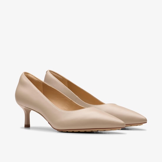 Adela Court Sand Leather Shoes - Image 5