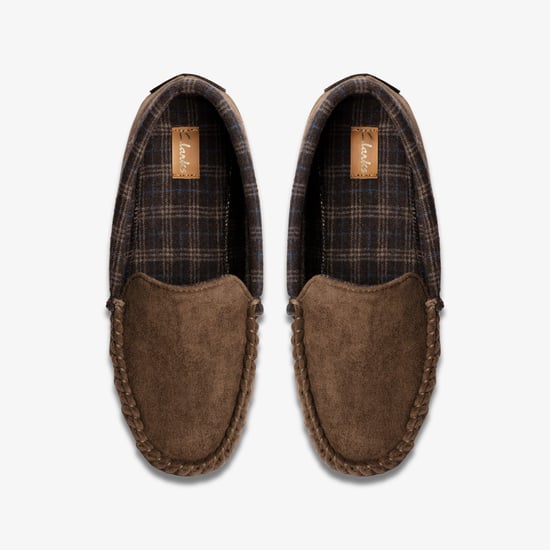 Fireside Mocc Dark Brown Slippers - Image 6