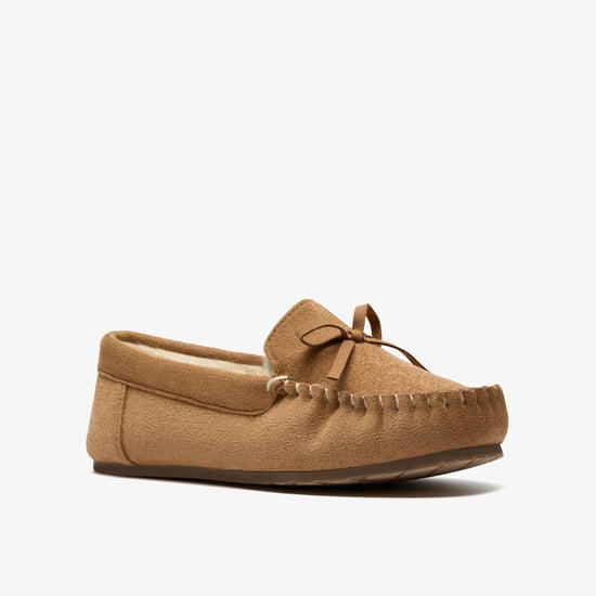 Ellora Cosy Tan Slippers - Image 4