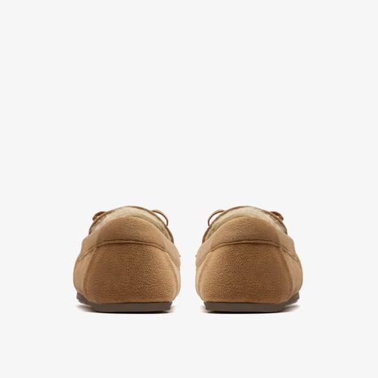 Ellora Cosy Tan Slippers - Image 5