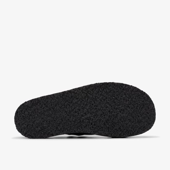 Trek Wedge Mule Black Suede Shoes - Image 3