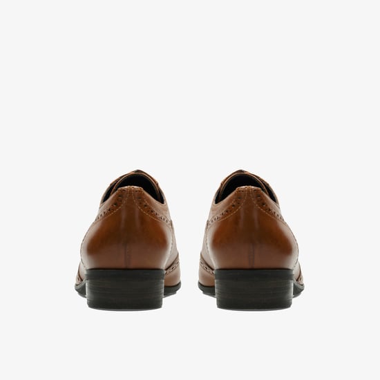 Hamble Oak Dark Tan Leather Shoes - Image 5