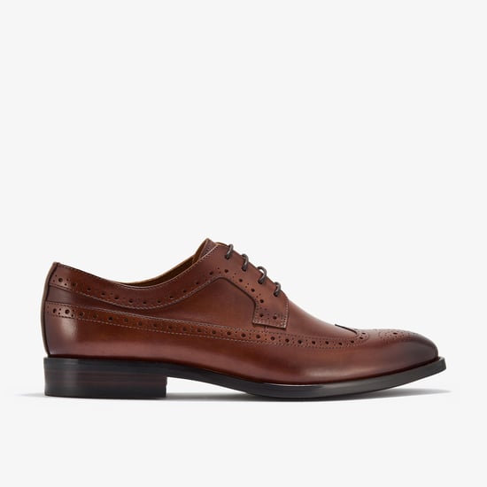 Banstead Tip Tan Leather Shoes - Image 1