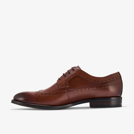 Banstead Tip Tan Leather Shoes - Image 2