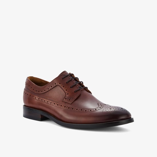 Banstead Tip Tan Leather Shoes - Image 4