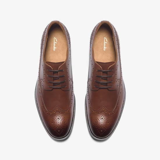 Banstead Tip Tan Leather Shoes - Image 6
