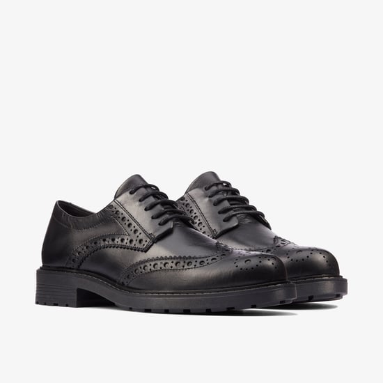 Orinoco 2 Limit Black Leather Shoes - Image 4