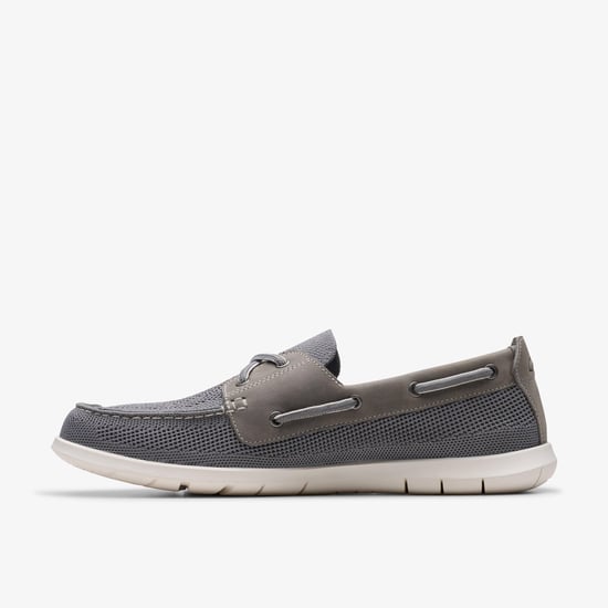 Flexway Tie Grey Combi Shoes - Image 3