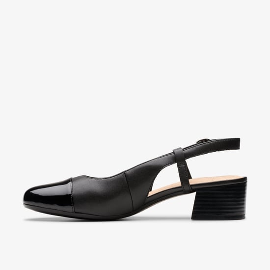 Marilyn Rose Black Combi Shoes - Image 2