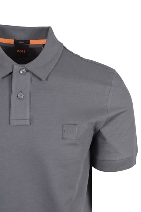 Boss Black Passenger Polo Open Grey - Image 3
