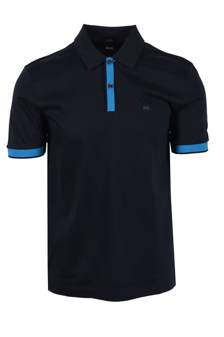 Boss Black H-Phillipson 200 Polo Dark Blue - Image 1