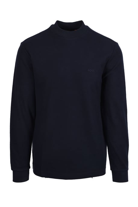 Boss Orange Explorer Long Sleeve T-Shirt Dark Blue - Image 1