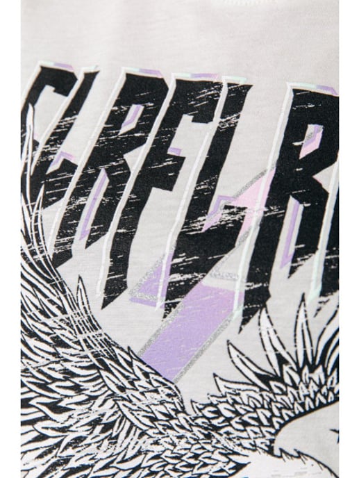 Colourful Rebel Clrfl rbl eagle classic tee - Image 2