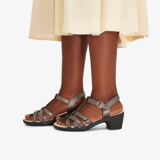 Emily2 Rose Bronze Metallic Sandals - Image 2