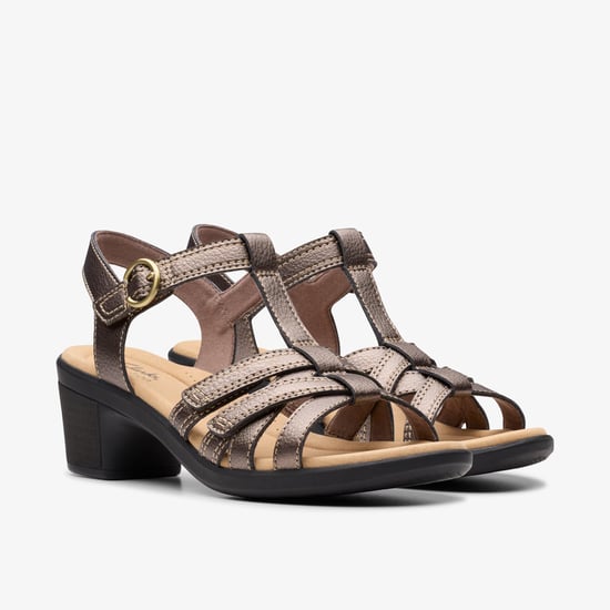 Emily2 Rose Bronze Metallic Sandals - Image 5
