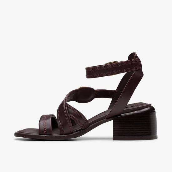 Morwyn Strap Wijnleren Sandalen - Image 3