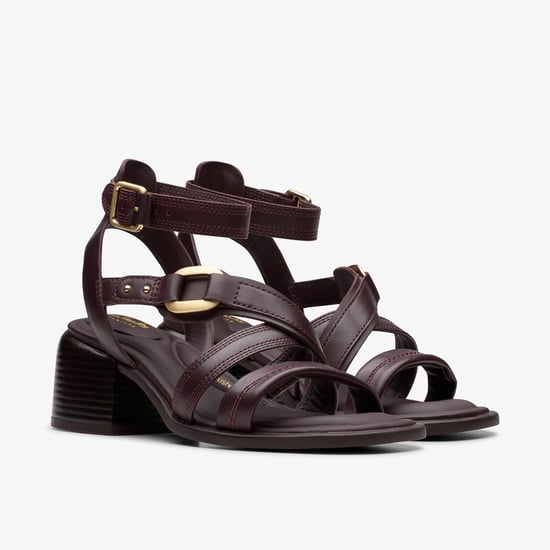 Morwyn Strap Wijnleren Sandalen - Image 5