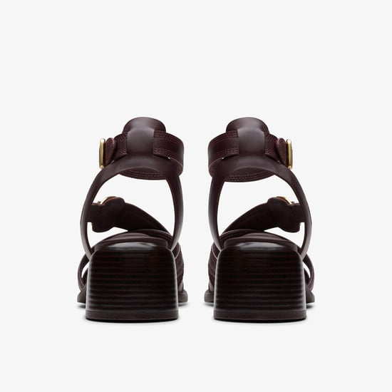 Morwyn Strap Wijnleren Sandalen - Image 6