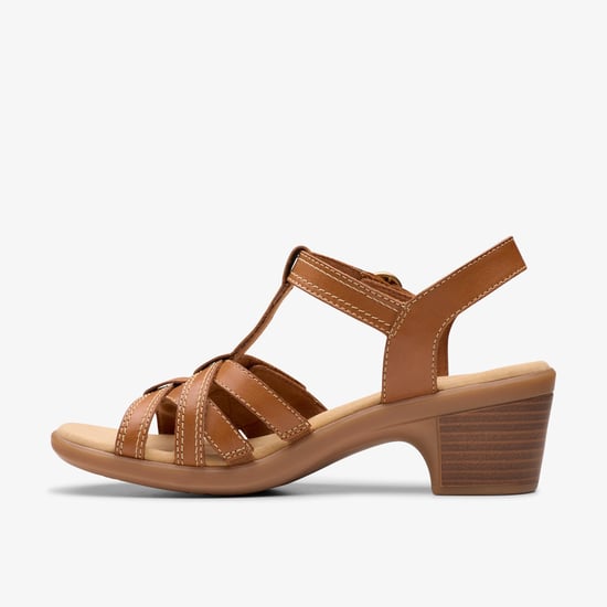 Emily2 Roze Leren Sandalen - Image 3