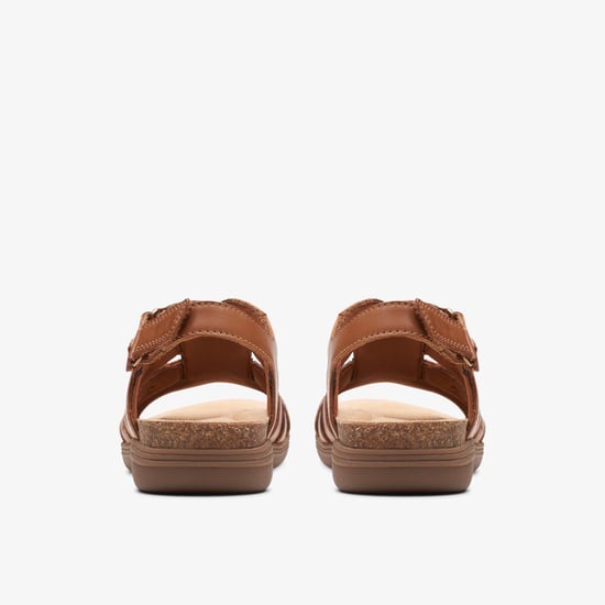 April Belle Tan Leren Sandalen - Image 5