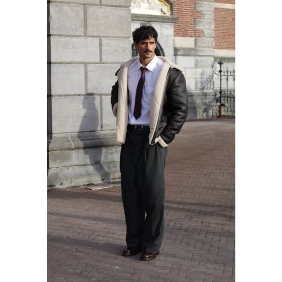 Cycas D'or Hunter shearling chocolate bruin lammy coat chocolade bruin - Image 6
