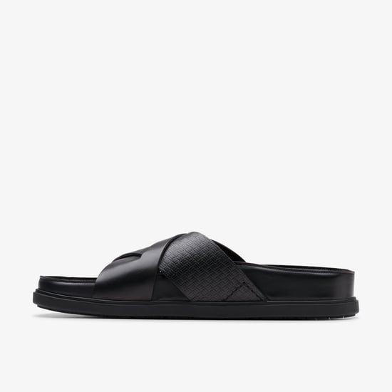 Torford Cross Zwarte Leren Sandalen - Image 3