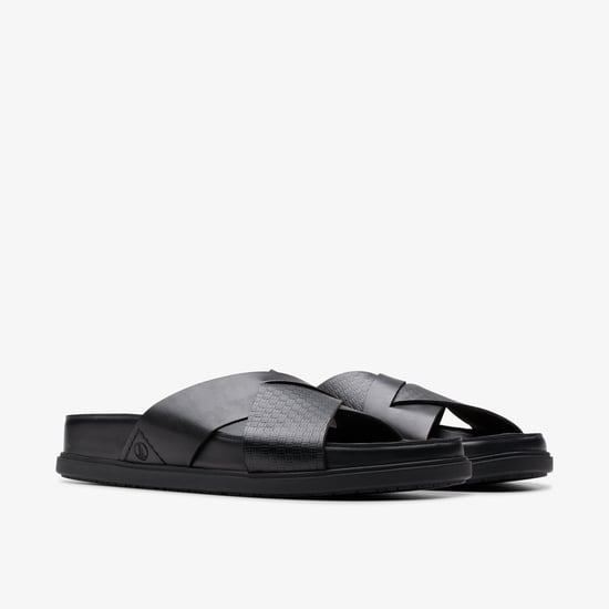 Torford Cross Zwarte Leren Sandalen - Image 5