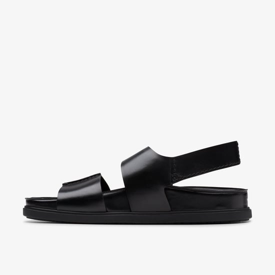 Torford Band Zwarte Leren Sandalen - Image 2