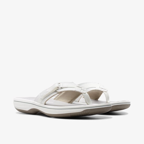 Brinkley Sea White Synthetic Sandals - Image 4