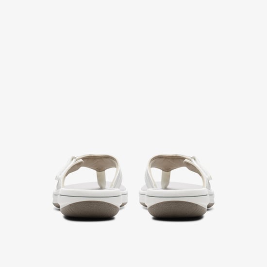 Brinkley Sea White Synthetic Sandals - Image 5