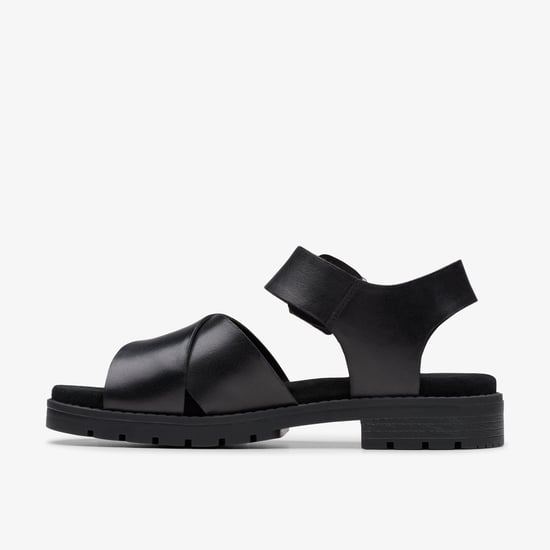 Orinoco Cross Zwarte Leren Sandalen - Image 2