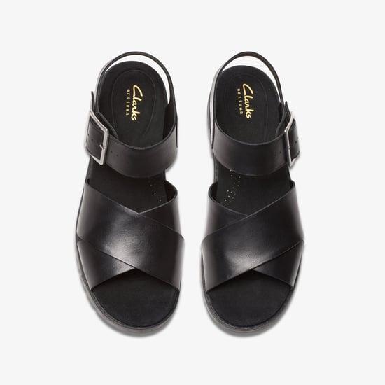 Orinoco Cross Zwarte Leren Sandalen - Image 6