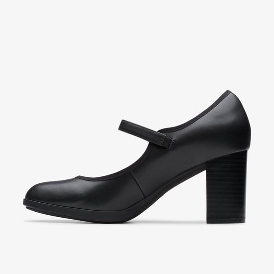 Bayla Lily Black Leather Shoes - Image 2
