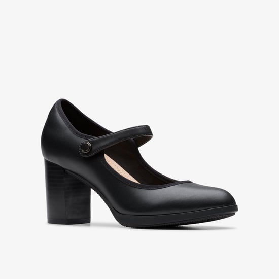 Bayla Lily Black Leather Shoes - Image 4