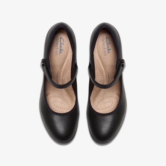 Bayla Lily Black Leather Shoes - Image 6