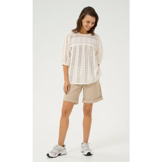 KAFFE Karandy top 10509727-white - Image 3