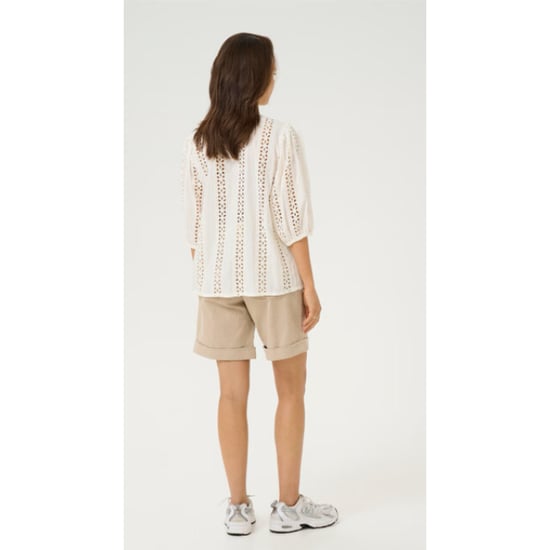 KAFFE Karandy top 10509727-white - Image 4