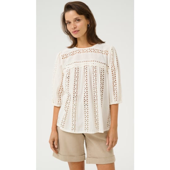 KAFFE Karandy top 10509727-white - Image 5